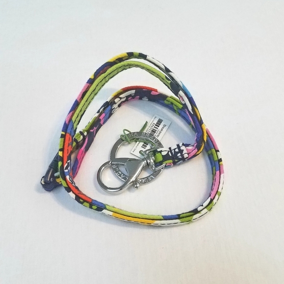 Vera Bradley Key Id Breakaway Lanyard Rio - Picture 1 of 2